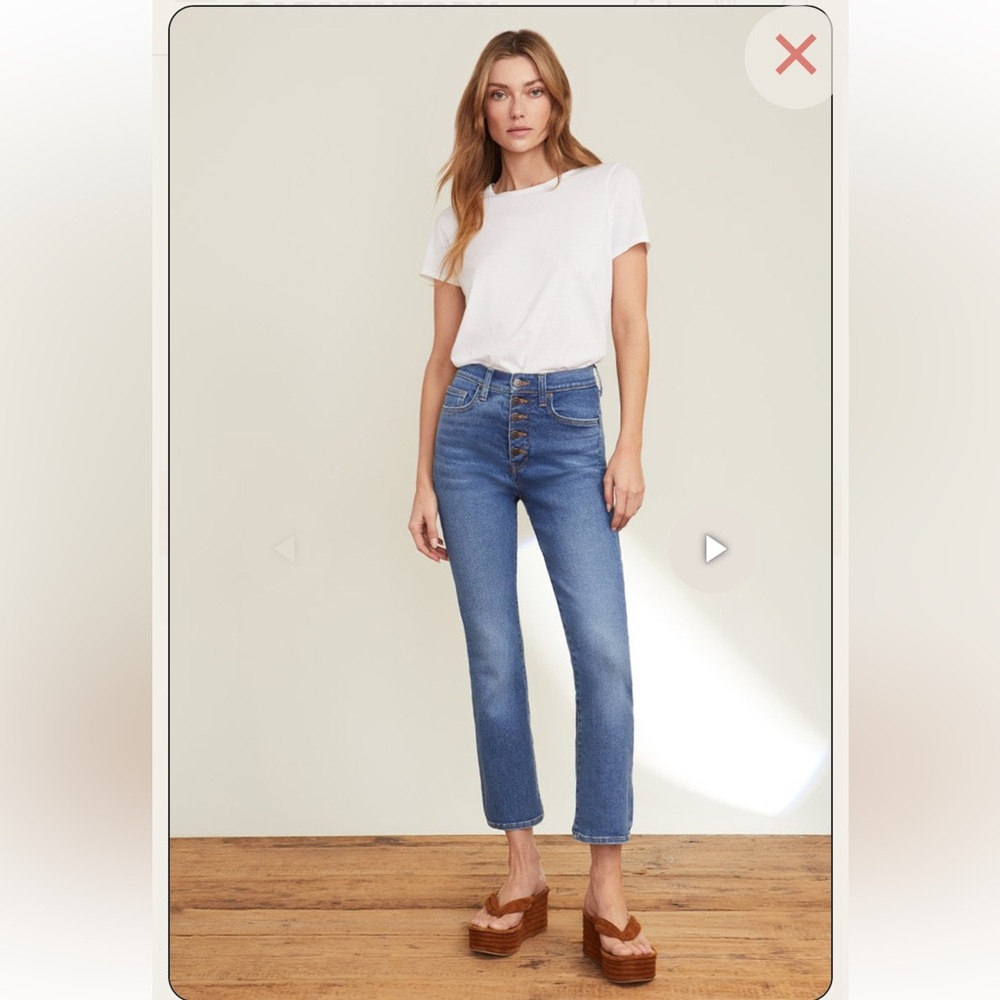 Veronica Beard Blue Flare & Wide Leg Jeans